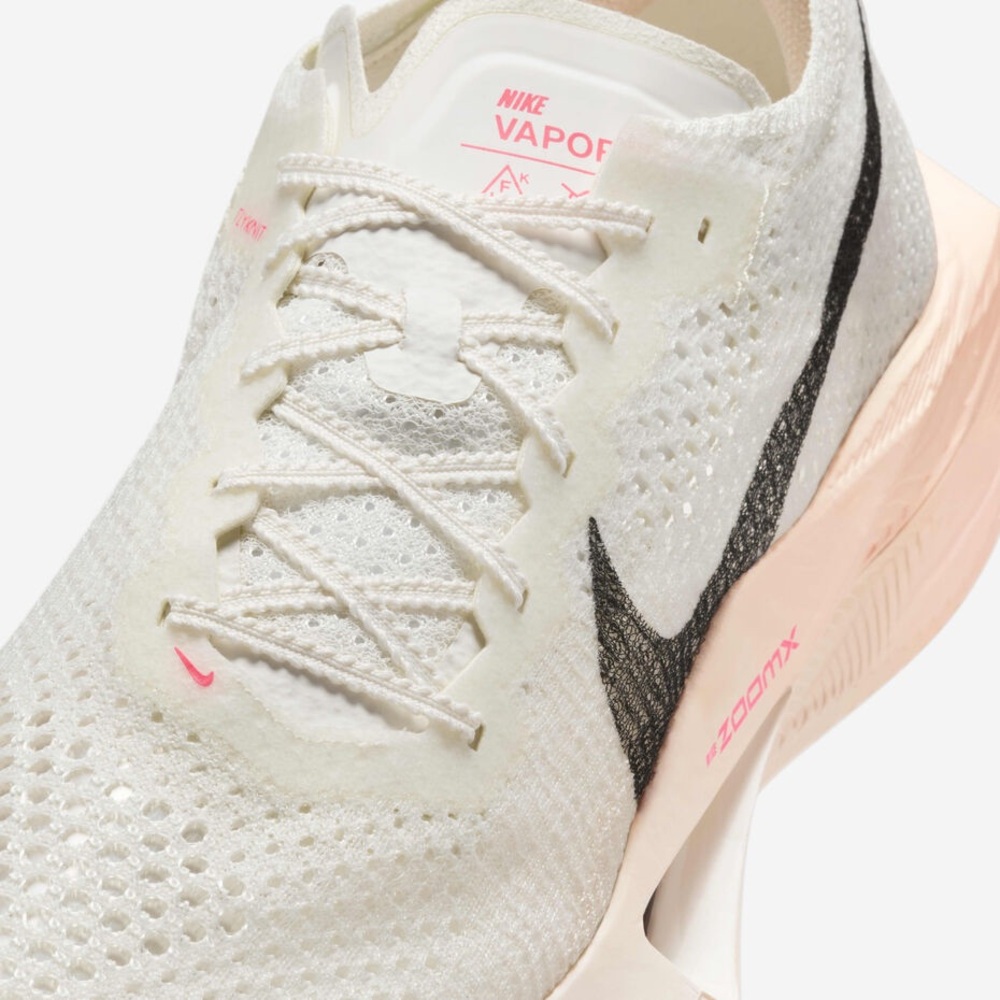 Nike Men's ZoomX VaporFly Next% 3 Shoes Size 12 Sail Crimson Tint DV4129-103 NEW - Picture 7 of 8